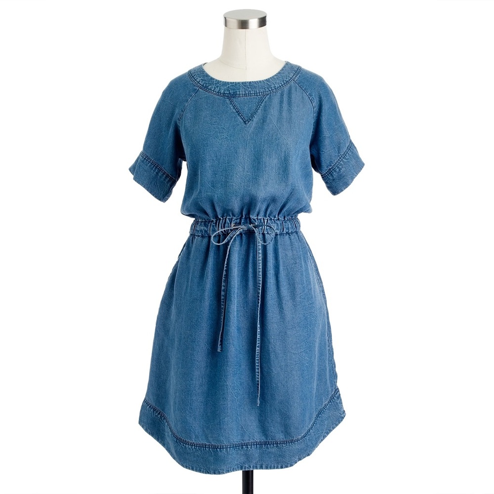 J.Crew Chambray Denim Dress